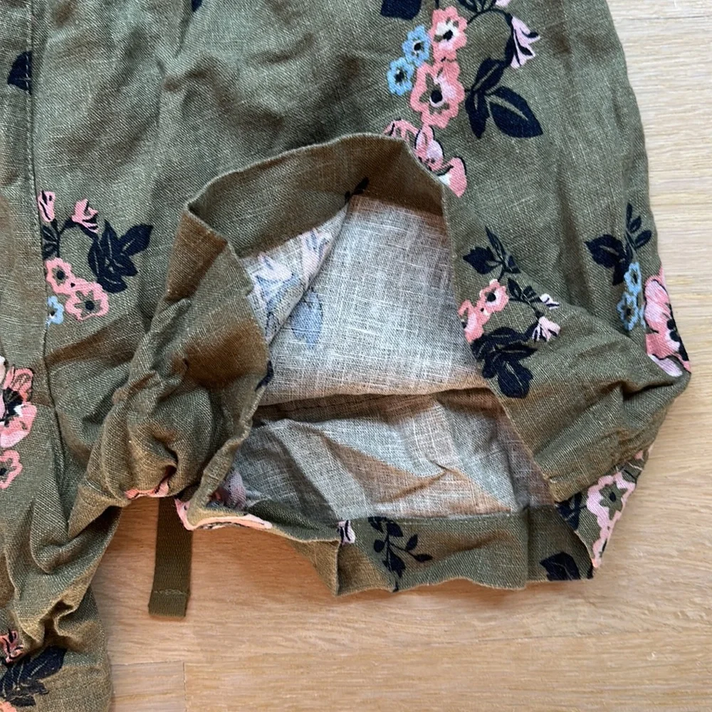 Nautical linen shorts 5”, NWT